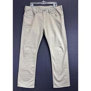 Buffalo Six X Green Straight Stretch 36W32L Green